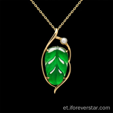 Lucky Leaf Maya Jadeite ston